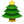 Crhistmass Tree Icon 24x24 png
